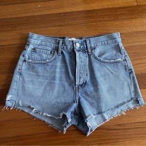NWOT AGOLDE Parker Vintage Denim Shorts